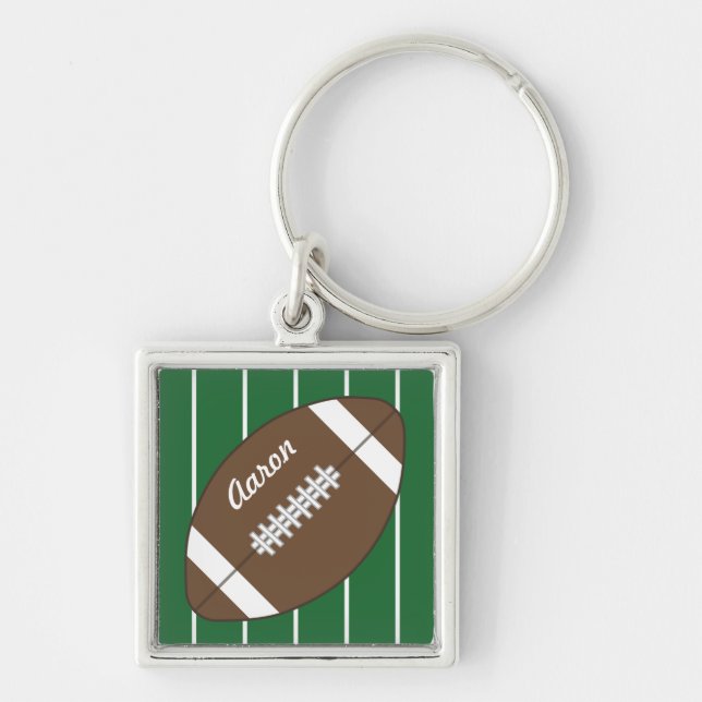 Chaveiro Personalizado de Futebol para Homens Pres (Frente)