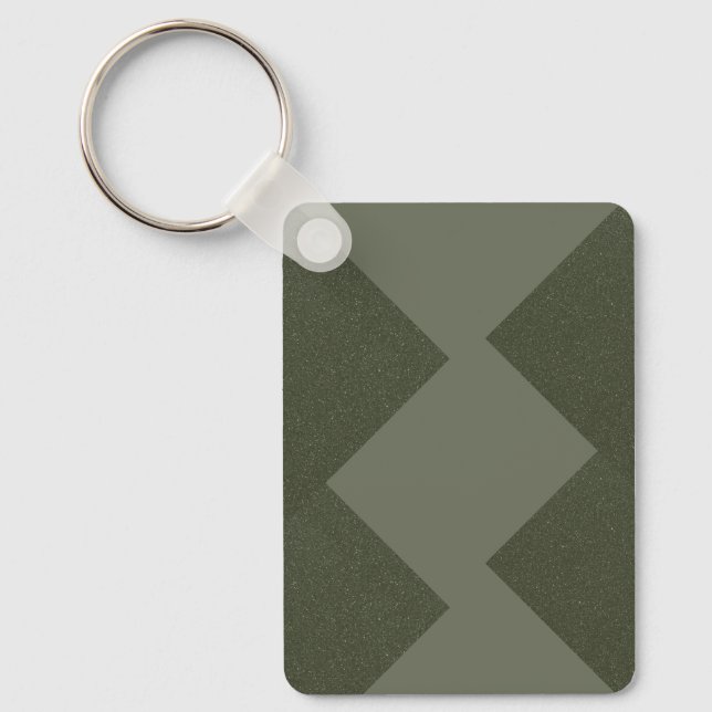 Chaveiro Personalizado de Moss Verde (Frente)