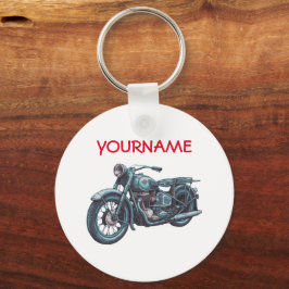 Chaveiro Personalizado de Moto Antiga NOME