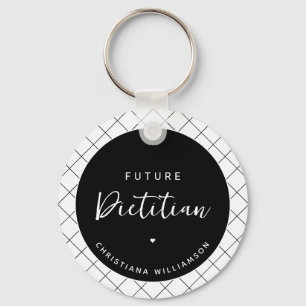 Chaveiro Personalizado Dietitiano Futuro Elegante