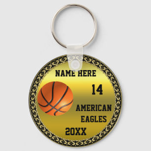 Chaveiro personalizado do basquetebol do design da
