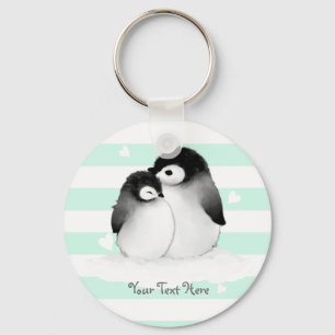 Chaveiro personalizado do botão do coração do