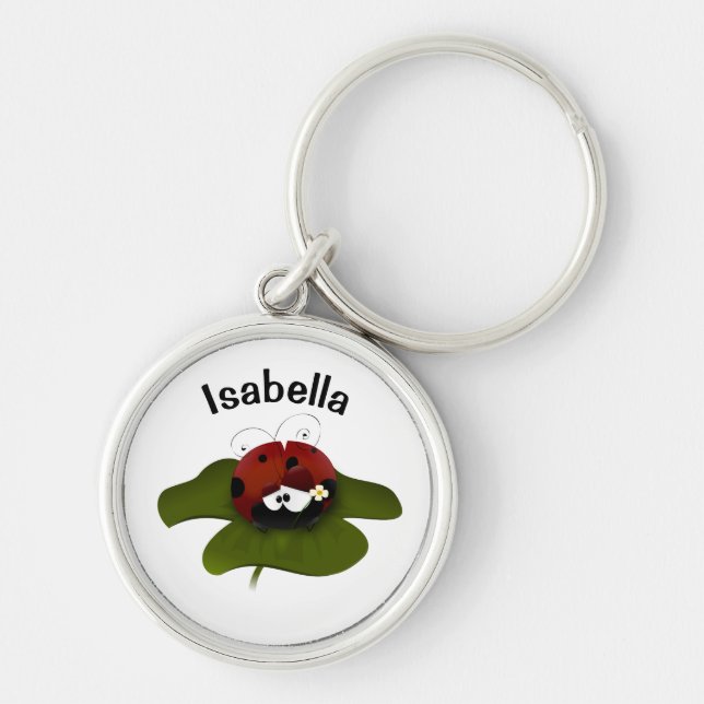 Chaveiro Personalizado Ladybug (Frente)