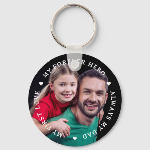Chaveiro Personalizado Minha Primeira Foto De Pai Herói Pa