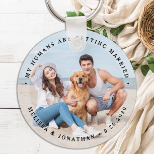Chaveiro Personalizado Moderno Noivado Pet Casamento Cachor