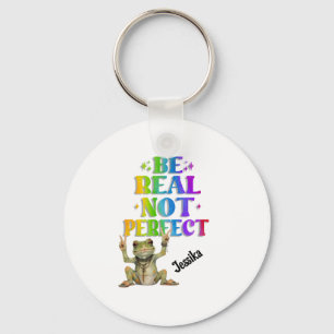 Chaveiro Personalizado Positivo boho sapo Hippie