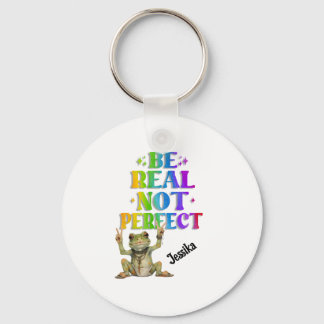 Chaveiro Personalizado Positivo boho sapo Hippie