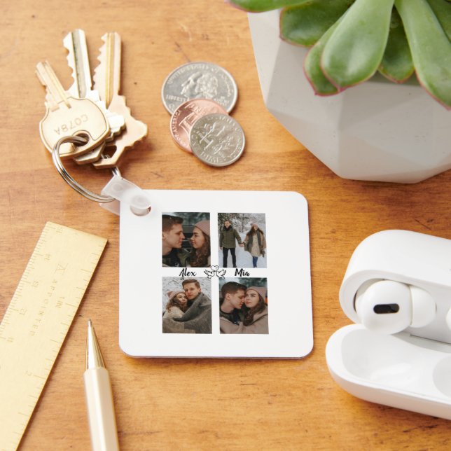 Chaveiro Personalizado Você & Eu com Múltiplas Fot (Mesa)
