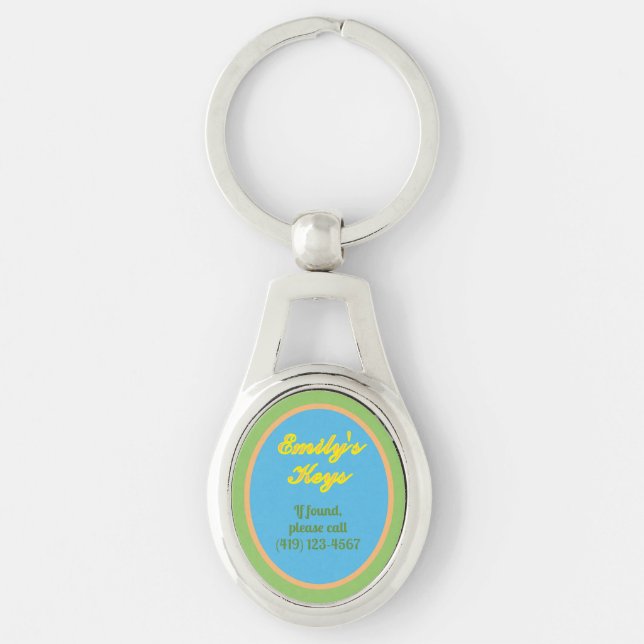 CHAVEIRO PERSONALIZAR E PERSONALIZAR ESTA CADEIA-CHAVE (Frente)