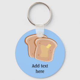 Chaveiro Personalizar este gráfico de torradas com Amorteci