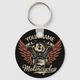 Chaveiro Personalizar Garagem de Motocicletas Biker
