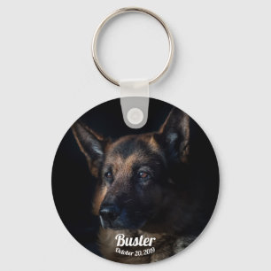 Chaveiro Personalizar Memorial Pet do German shepherd