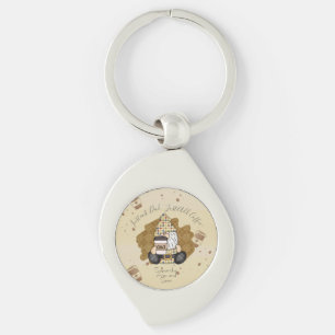 Chaveiro Personalizar para Pai de Lover de Café Vintage