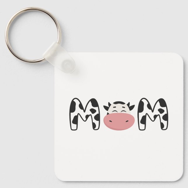 Chaveiro Personalizar: Vaca Mãe da Fazendeira Fazendola de  (Frente)