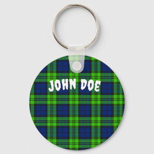 Chaveiro Personalizar Xadrez do Blackwatch Tartan