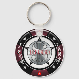 Chaveiro Personalizável Chip de Vegas Keepsael