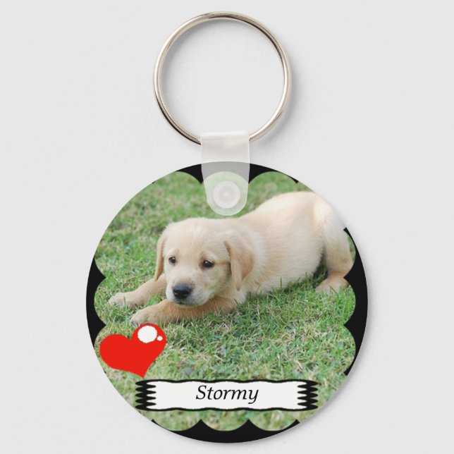 Chaveiro personalizável com sua própria imagem (Frente)