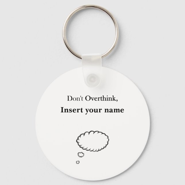 Chaveiro Personalizável Não Superpense design (Frente)