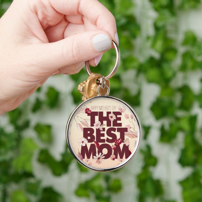 Chaveiro Personalize A Melhor Mãe | DIA DE AS MÃES (Mão)