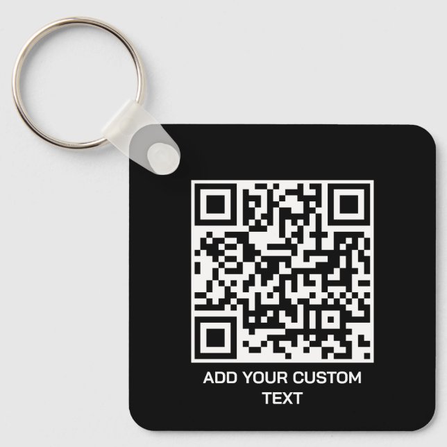 Chaveiro Personalize com o código QR para um toque moderno (Frente)