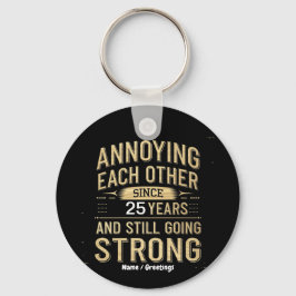 Chaveiro Personalize Enfadar um ao Outro Ainda Forte