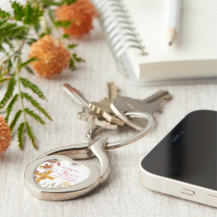 Chaveiro Personalize, Jubileu Aniversário, Nun Cross, Swirl