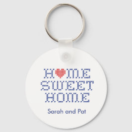 Chaveiro Personalize o nome. Home Sweet Home