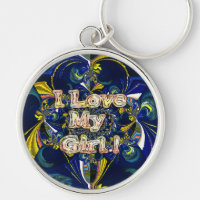 Personalize seu amor infinito: Eu amo minha garota