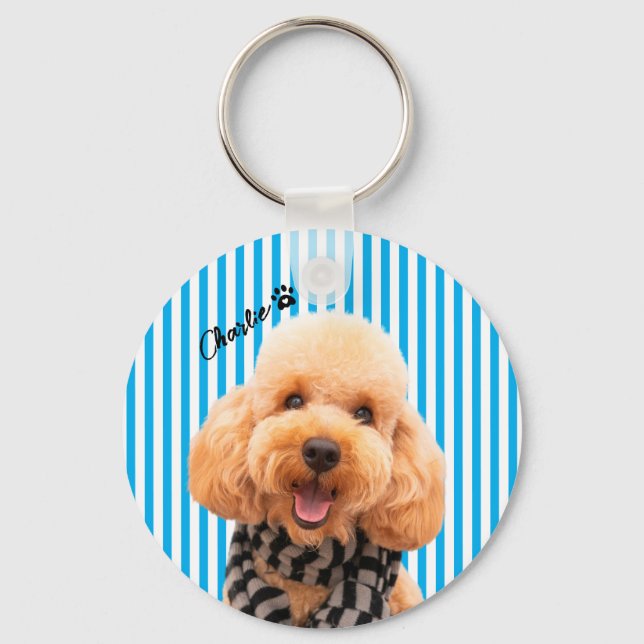 Chaveiro Personalize Seu Próprio Cachorro Com Foto E Nome (Verso)
