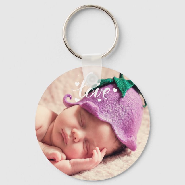 Chaveiro Personalize sua própria foto (Frente)