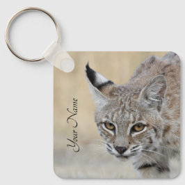 Chaveiro Personalized Bobcat Keychain - Add Your Name