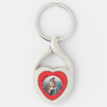 Personalized Christmas Keychain