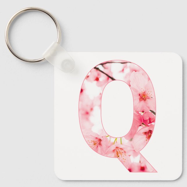 Chaveiro Personalized Initial Name Traits Keychain Gift (Frente)