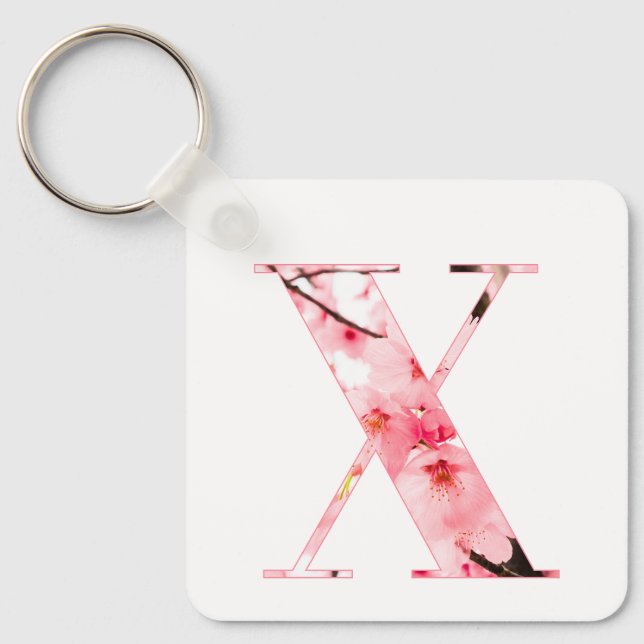 Chaveiro Personalized Initial Name Traits Keychain Gift (Frente)