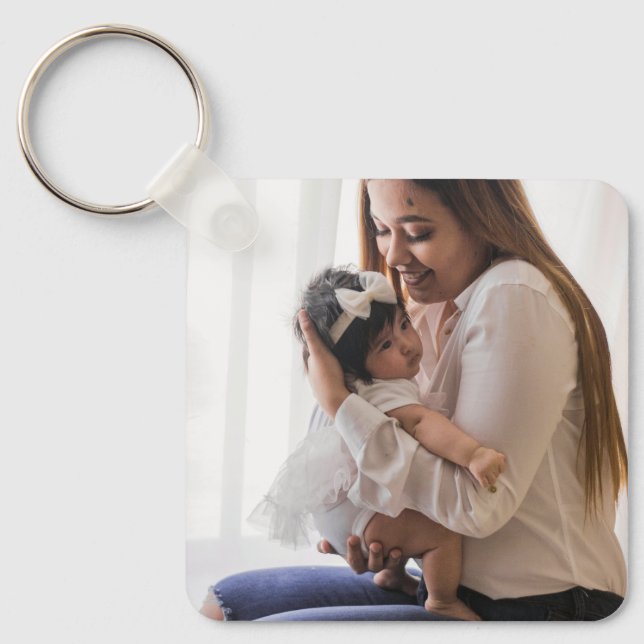 Chaveiro Personalized Photo Keychain for Mom  (Frente)