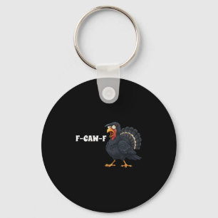 Chaveiro Peru F-caw-f Engraçado Dia de Ação de Graças Corvo