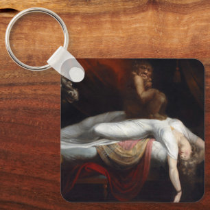 Chaveiro Pesadelo de Henry Fuseli Gothic Macabre Dark Art