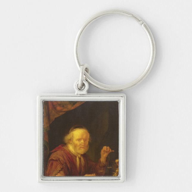 Chaveiro Pesando o ouro (Frente)