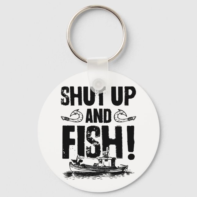 Chaveiro Pesca dizendo pesca (Frente)