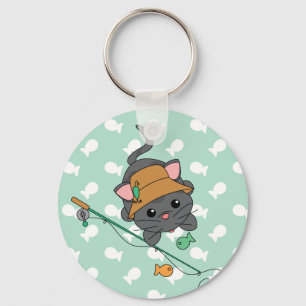 Chaveiro Pesca do gatinho