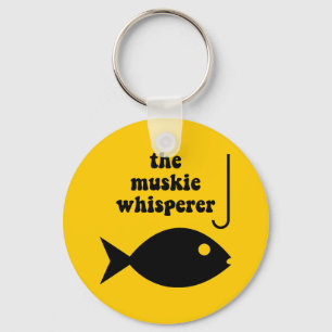 Chaveiro pesca do muskie whisperer