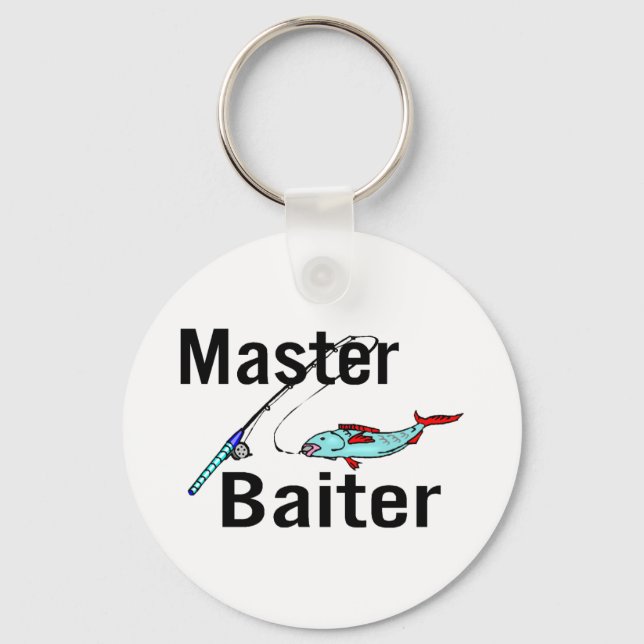 Chaveiro Pesca Master Baiter (Frente)