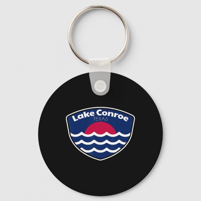 Chaveiro Pesca no Lago Conroe Texas (Frente)