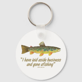 Chaveiro Pescador dizendo