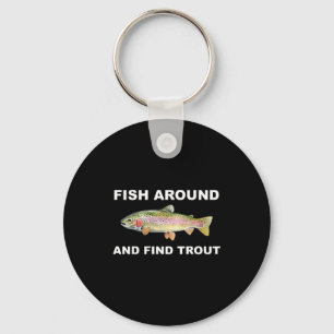 Chaveiro Pescando Por Perto E Encontrar Truta Camisa Divert