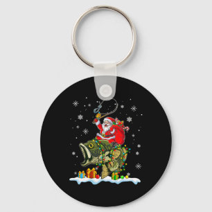 Chaveiro Pescaria Natalina B Divertida do Papai Noel Montad