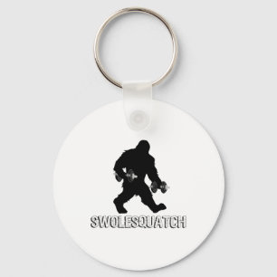 Chaveiro Pesos de haltere de musculação Bigfoot Sasquatch L