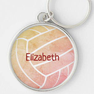 Chaveiro pessegueiro de esporte feminino nome personalizado