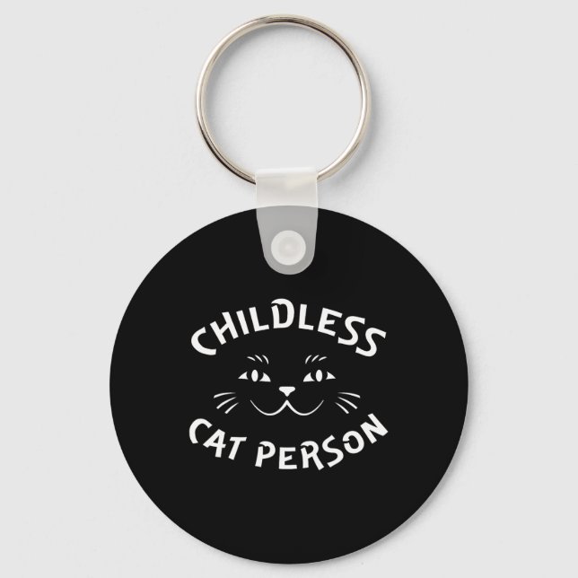 Chaveiro Pessoa de Gato Sem Fios (Frente)