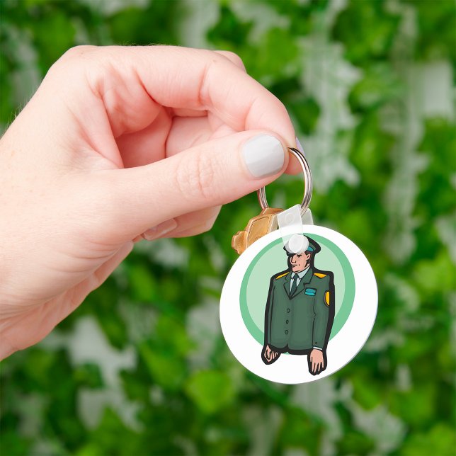 Chaveiro Pessoa Militar (Criador carregado)